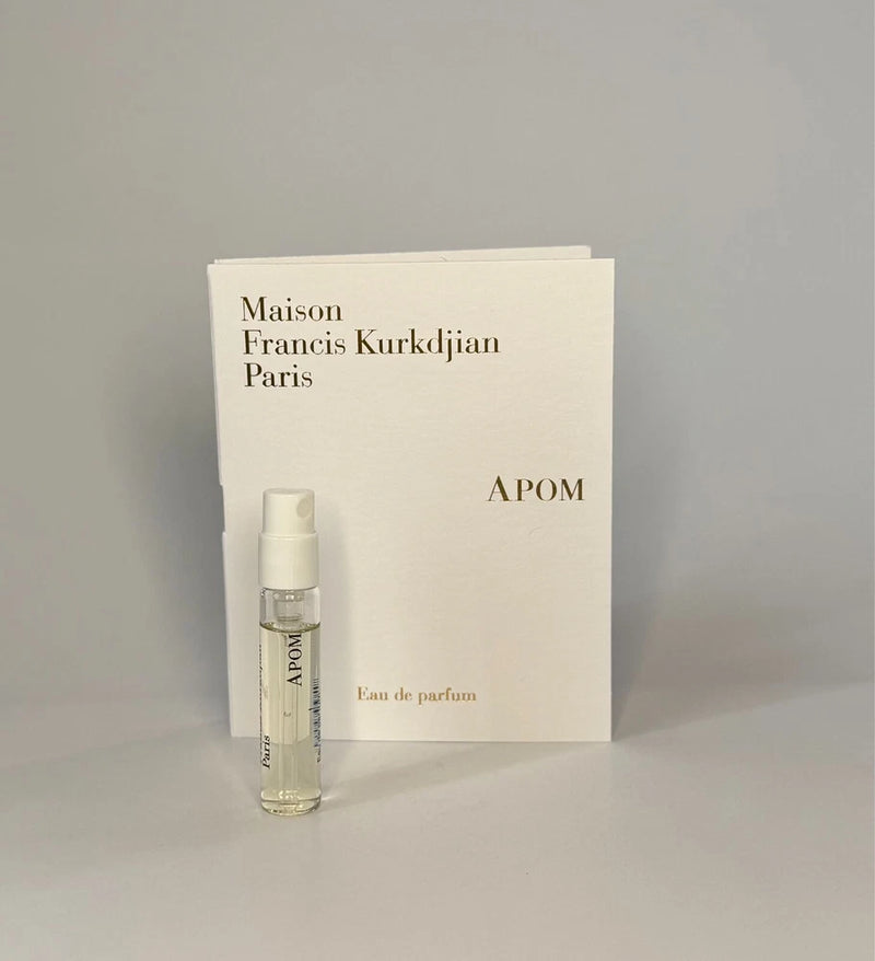 Maison Francis Kurkdjian APOM Eau de Parfum Vial Spray 2ml / 0.06 EDP