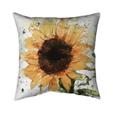 Begin Home Decor 5543-2626-FL343 26 x 26 in. Big Sunflower - Office Flowers P... Sunflower