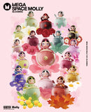 Mega Space Molly 100% Blossom Collection Figurine Toy Doll Several Countries Hot Peony