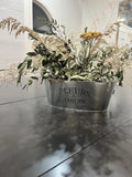 Dried Floral Arrangement In Vase Dried Flower