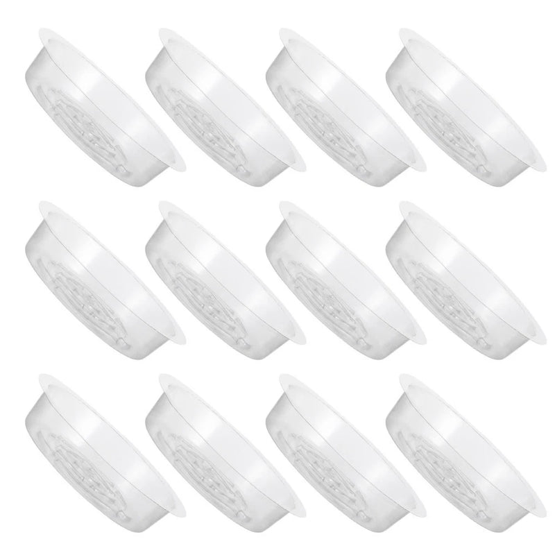 60 Pcs Gardening Tray Plant Dishes Saucer Balcony Flower Pot Plate Garden Plants