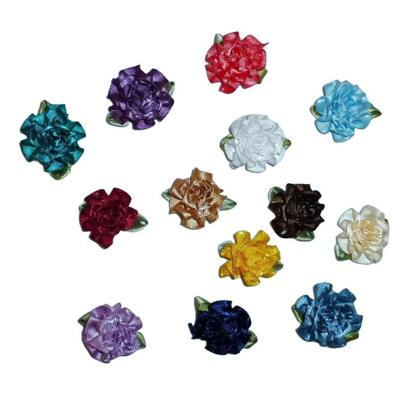 Puppy bow random assortment carnation flower topknot dog bows Carnation