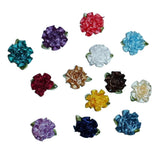Puppy bow random assortment carnation flower topknot dog bows Carnation
