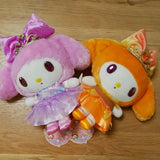 My Melody P Style Flower Princess Plush Doll Hydrangea Sunflower 2 Set Sanrio Hydrangea