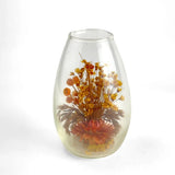 VINTAGE DRY FLOWER STARFLOWER LITE BY HELENE GLASS PLANTS Dried Flower