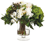 Blush Cream Ranunculus and Rose 18