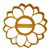 Sunflower Medium Size Detailed Flower Cookie Cutter Made in USA PR5059 Sunflower
