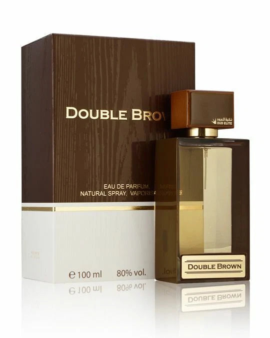 Double Brown by Oud Elite 100ml Spray - Free Express Shipping SEALED EDP