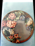 DELANE LANGE 1993 SUMMER FLOWER WREATH HYDRANGEA LILY ROSE PAINTING PATTERN 49 Hydrangea