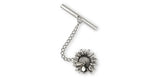 Sunflower Tie Tack Jewelry Sterling Silver Handmade Flower Tie Tack SF6-TT Sunflower
