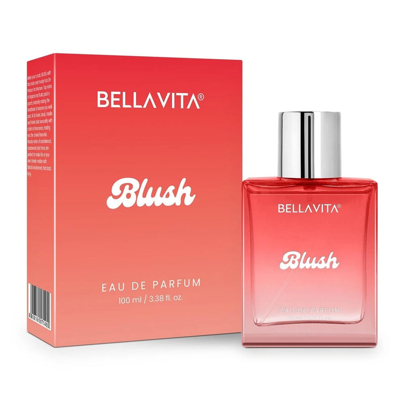 BELLAVITA Blush eau de parfum 100 ml spray bottle with matching gift box