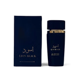 Lion Black Eau De Parfum 3.4oz - Masculine, Smoky Woods, Spices & Citrus NEW EDP