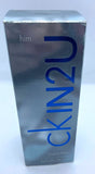 Calvin Klein CK IN2U 100ml/3.4oz- Eau de Toliette NIB EDT