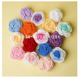 10 PCS Hand-woven Simulated Roses Sunflower DIY Clothing Accessories Sunflower