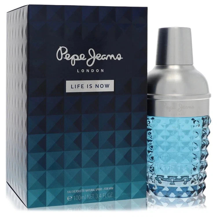 Pepe Jeans Life is Now by Pepe Jeans London Eau De Toilette Spray 3.4 oz for Men EDT