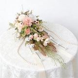 Wedding Bouquet Artificial Flower Decor for Weddings Themed Party Engagement Bouquet