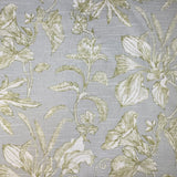 Oliver in Dew BTY Richloom 100% Cotton Slub 54" Wide Floral Leaf Flowering Plants