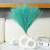Faux Pampas Grass Decor 17.7 Inch 30Pcs, Artificial Pompas Grass Bulk Artificial Pampas Grass
