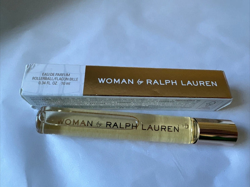WOMAN BY RALPH LAUREN - 0.34oz / 10ml -  EDP ROLLERBALL  - NEW IN BOX EDP