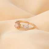 Copper Ring Sunflower Design Dream Ring European American Flower Jewelry Sunflower