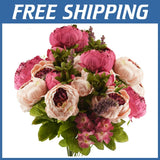 Vintage-Inspired Peony Flowers Arrangement Peony