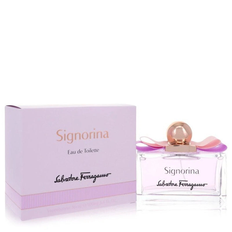 Signorina by Salvatore Ferragamo Eau De Toilette Spray 3.4 oz (Women) EDT