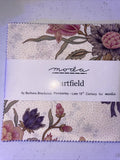 Moda Hartfield By Barbara Brackman Charm Pack 5"  Fabric Quilt Squares Flowering Plants