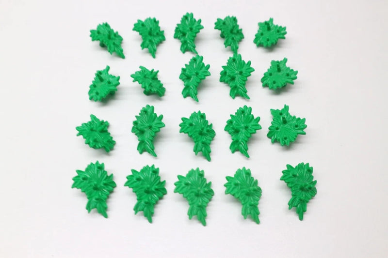 playmobil plants x20 use forest greenery garden green flowers tree leaves ivy Flowering Plants
