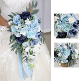 Wedding Bridal Bouquet Boho Elegant Bridesmaid Flower for Home Party Wedding Bouquet