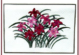 Lily Patch Wall Quilt Pattern Folksy Classic Country Flower Fields Lily