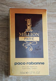 Discontinued One 1 Million Prive By Paco Rabanne 50ml 1.7 fl oz EDP NIB Sealed EDP