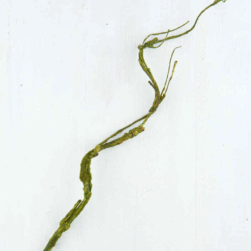 Set of 4 Tall Artificial Curly Green Willow 33" Twig Sprays Green Plant