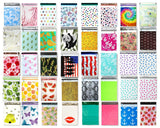 (20-200Pack) 10" x 13" Designer Prints FLAT POLY Mailers Business Ship Envelopes Bouquet