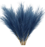 5 Faux Pampas Grass Decor 38Ó Tall Pompas Blue Floral Mid-century Modern New Pampas Grass