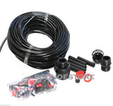 150FT Hydroponics Greenhouses Watering Hose Drip Irrigation Plants Garden Garden Plants