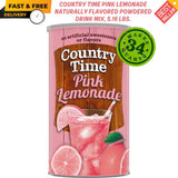 Country Time Pink Lemonade Naturally Flavored Powdered Drink Mix, 5.16 lbs FRESH Roses