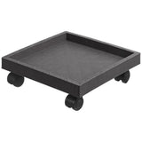 Indoor Outdoor Garden Patio Flower Pot Plant Stand Tray Holder with Wheels plant Garden Plants
