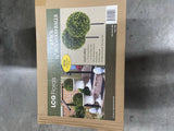 LCG Florals 2-Pack 15" Premium Decorative Artificial 15" Boxwood Balls Green Plant