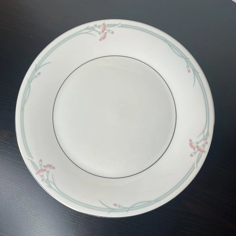 Royal Doulton Carnation H5084 Dinner Plate 10" Fine Bone China England Vintage Carnation