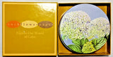 Rock Flower Paper 4X Round Coasters Featuring Beautifully Detailed ÒHydrangeaÓ Hydrangea