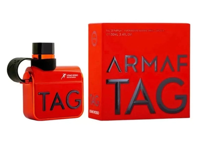 Tag Uomo Rosso by ARMAF Eau De Parfum Spray for Men 3.4oz New EDP
