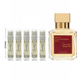 5-PACK - MFK BACCARAT ROUGE 540 Eau De Parfum Sample Spray 2ml/0.06oz -FREE SHIP EDP