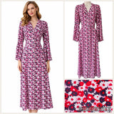 MICHAEL KORS Floral Shirt Dress Size Small UK 10 US 6 Red Pink Carnation Flower Carnation