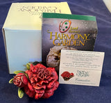 Harmony Kingdom Garden~ CARNATION ~ Lord Byron~ Chapter  V ~ 2002 ~ NIB~Ed. 1 Carnation
