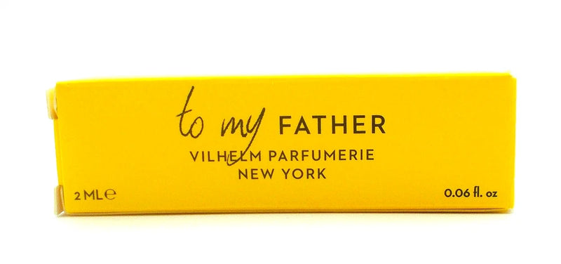 To My Father Vilhelm Parfumerie EDP Boxed Spray 2 ml New & Authentic EDP