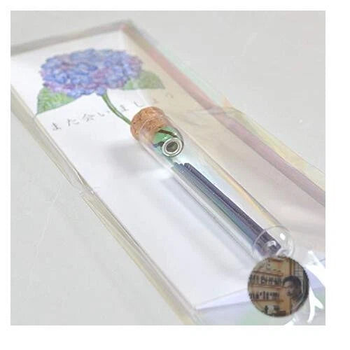 Yuyuan Hydrangea Fragrance Message Card 8 Sticks Scented Incense New Hydrangea
