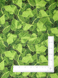 Green Leaves Fabric By Yard Leaf Gold Accents Cotton Timeless Treasures CM4973 Flowering Plants