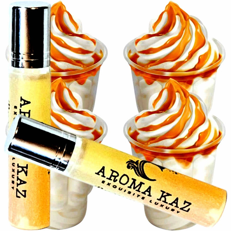 Vanilla Caramel Roll On Fragrance Oil Alcohol-Free Vegan Bouquet