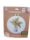 Needle Creations Embroidery Kit Ò Pampas GrassÓ Pampas Grass