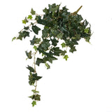 24" Hanging Artificial Sage Ivy Decorative Floral Bush Green Plant